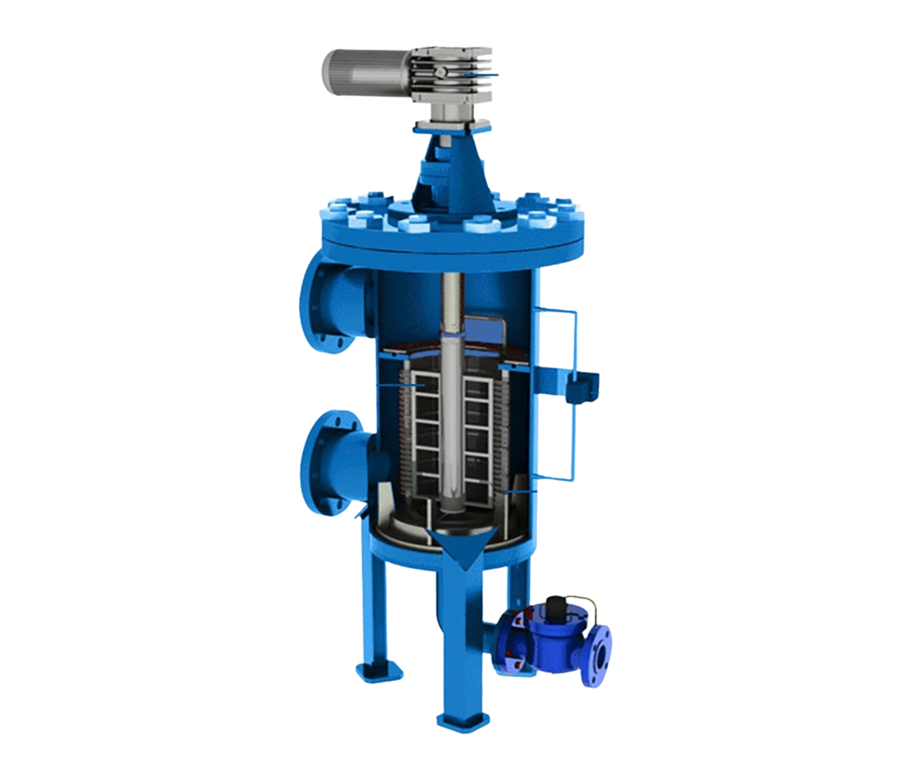 Self-Cleaning Filtration System
